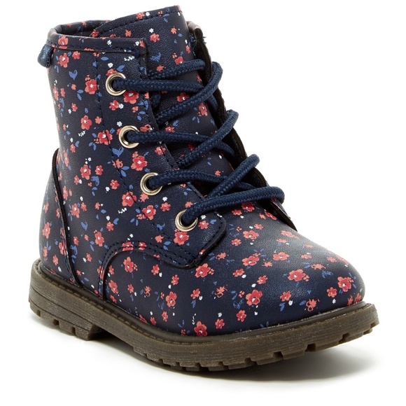 OshKosh B'gosh Other - OSHKOSH 🌸FLORAL COMBAT BOOTS